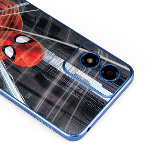 Marvel Spiderman Web Throw Moto G Play 4G (2024) Skin