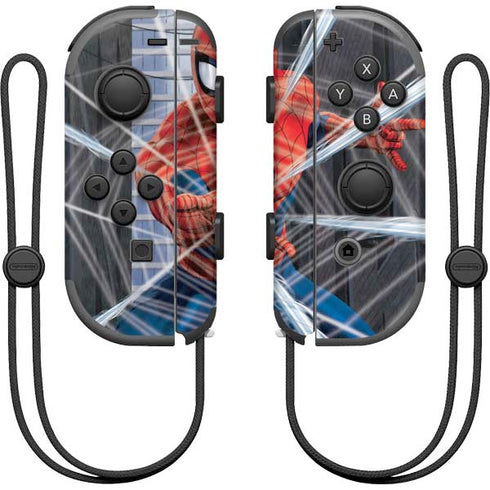 Marvel Spiderman Web Throw Nintendo Skins