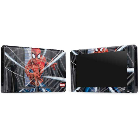 Marvel Spiderman Web Throw Nintendo Switch Bundle Skin