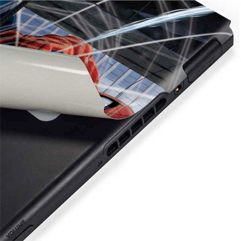 Marvel Spiderman Web Throw Nintendo Switch Bundle Skin