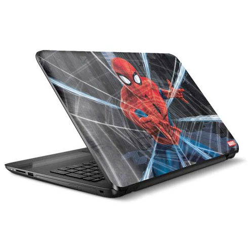 Marvel Spiderman Web Throw HP Notebook Skin