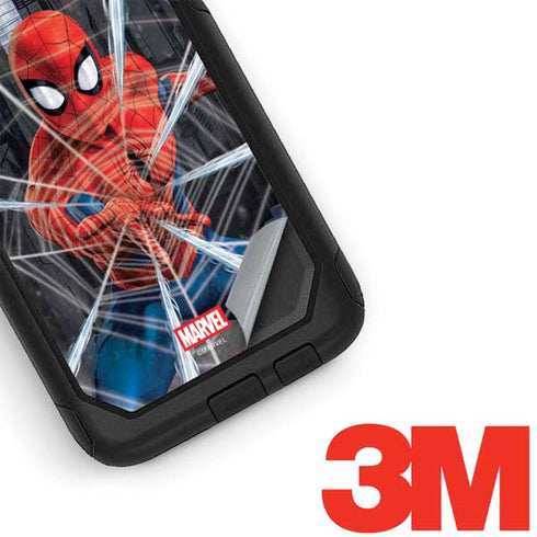 Marvel Spiderman Web Throw Otterbox Commuter Galaxy Skin