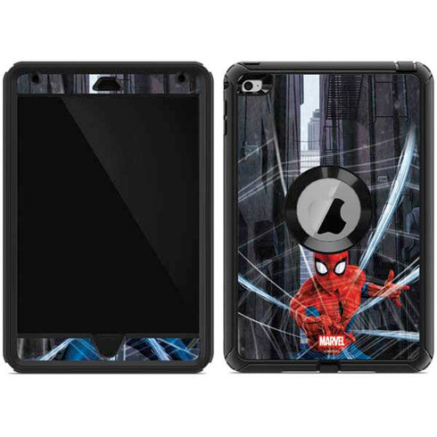 Marvel Spiderman Web Throw Otterbox Defender iPad Skin