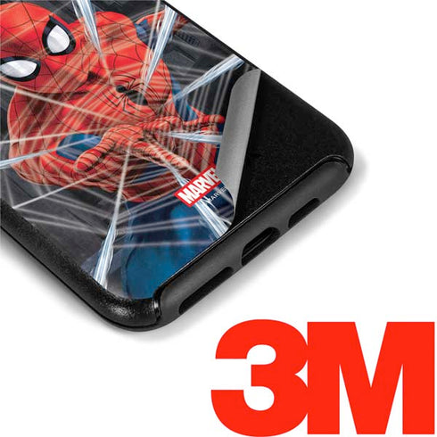 Marvel Spiderman Web Throw Otterbox Symmetry iPhone Skin