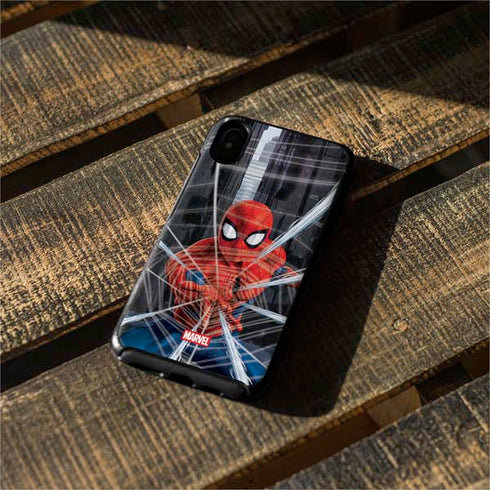 Marvel Spiderman Web Throw Otterbox Symmetry iPhone Skin