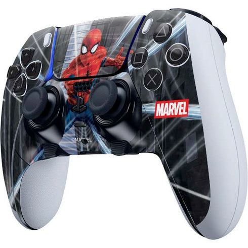Marvel Spiderman Web Throw PS5 DualSense Edge Pro Controller Skin