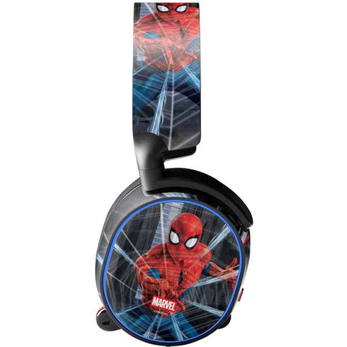 Marvel Spiderman Web Throw SteelSeries Arctis 3 Skin
