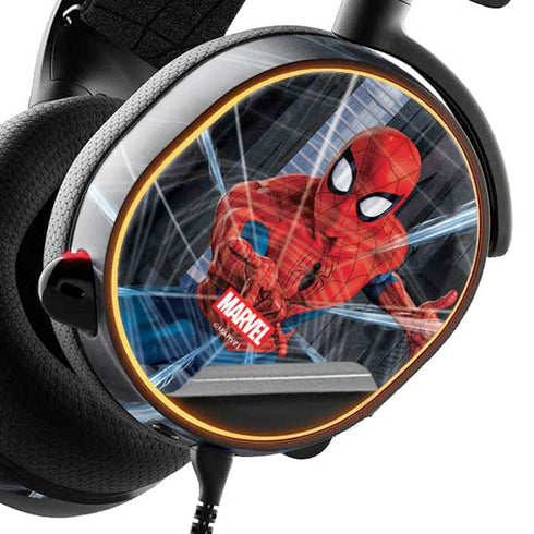 Marvel Spiderman Web Throw SteelSeries Arctis 3 Skin