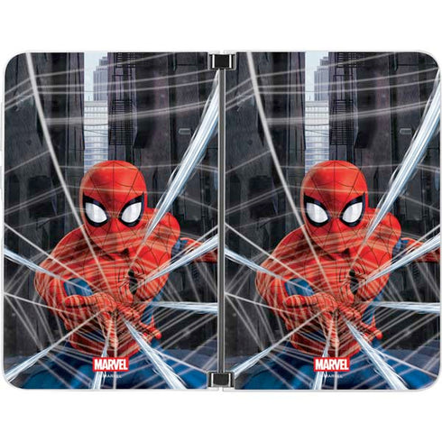 Marvel Spiderman Web Throw Surface Duo Skin