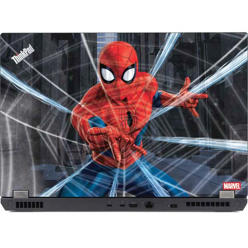 Marvel Spiderman Web Throw Lenovo ThinkPad Skin