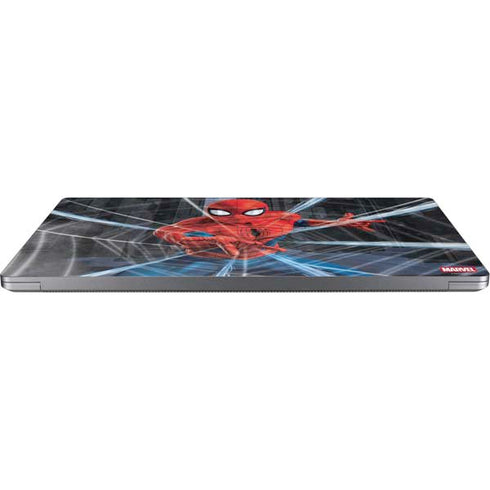 Marvel Spiderman Web Throw Universal Laptop 16.6in (13.4 x 9.7in) Skin
