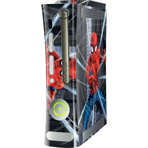 Marvel Spiderman Web Throw Xbox 360 (Includes HDD) Skin