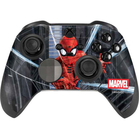 Marvel Spiderman Web Throw Xbox Elite Wireless Controller Series 2 Skin