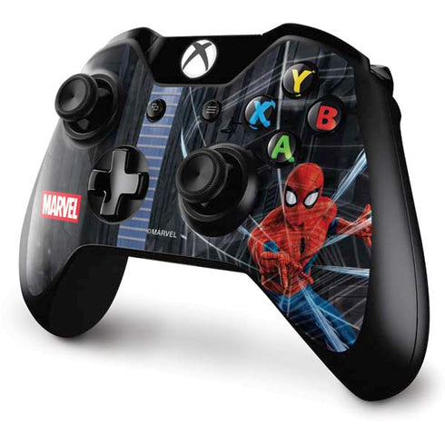 Marvel Spiderman Web Throw Xbox One Controller Skin