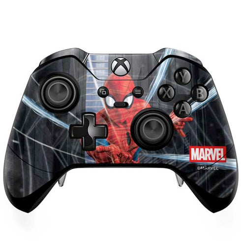 Marvel Spiderman Web Throw Xbox One Elite Controller Skin
