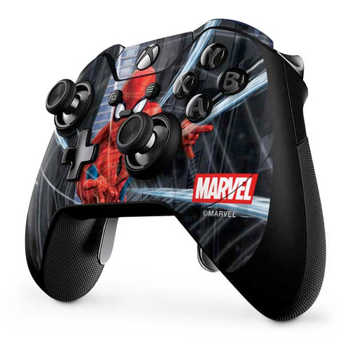 Marvel Spiderman Web Throw Xbox One Elite Controller Skin