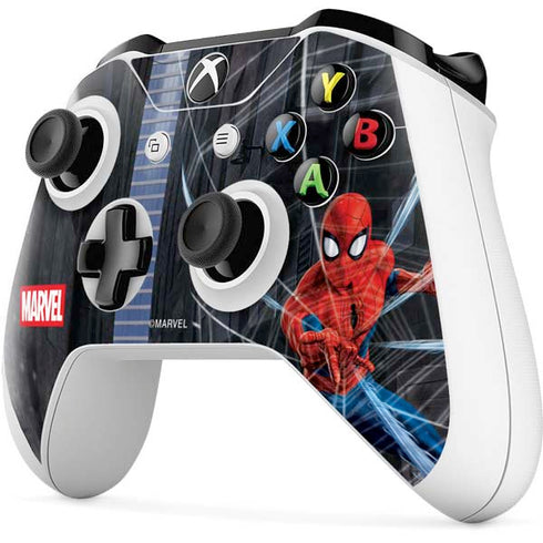 Marvel Spiderman Web Throw Xbox One S Controller Skin