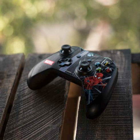 Marvel Spiderman Web Throw Xbox One S Controller Skin