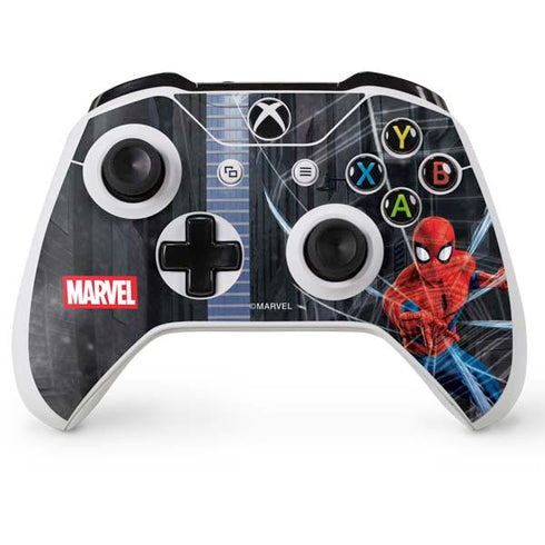 Marvel Spiderman Web Throw Xbox One X Controller Skin