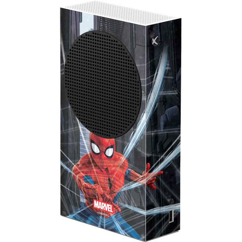 Marvel Spiderman Web Throw Xbox Series S Console Skin