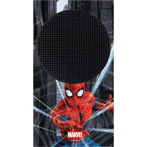 Marvel Spiderman Web Throw Xbox Series S Console Skin