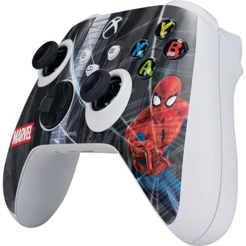 Marvel Spiderman Web Throw Xbox Series S Controller Skin