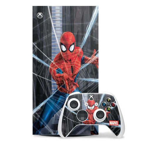 Marvel Spiderman Web Throw XBox Series X Digital Edition Bundle Skin