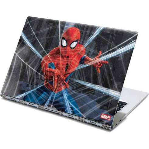 Marvel Spiderman Web Throw Yoga 910 2-in-1 14in Touch-Screen Skin
