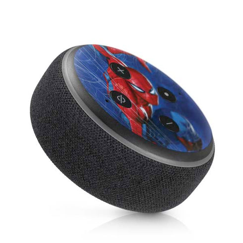 Marvel Spiderman World of Webs Amazon Echo Dot Skin