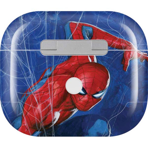 Marvel Spiderman World of Webs Apple AirPods (3rd Gen 2021) Skin