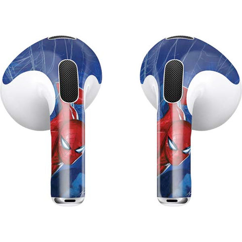 Marvel Spiderman World of Webs Apple AirPods (3rd Gen 2021) Skin