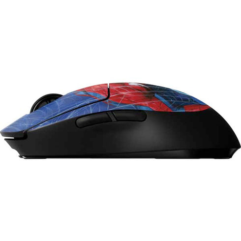 Marvel Spiderman World of Webs G Pro Wireless Gaming Mouse Skin