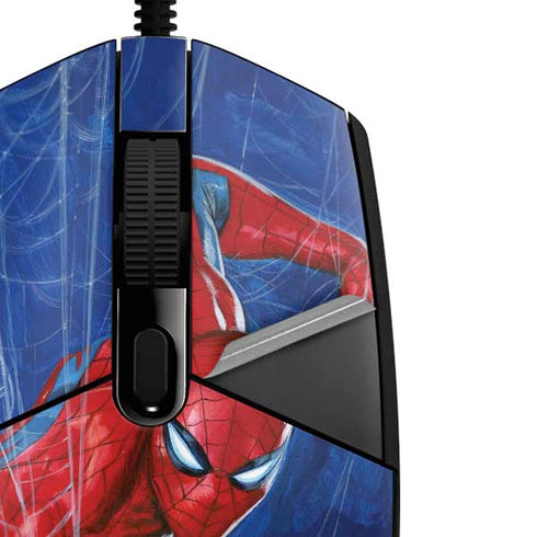 Marvel Spiderman World of Webs G203 Prodigy RGB Wired Gaming Mouse Skin