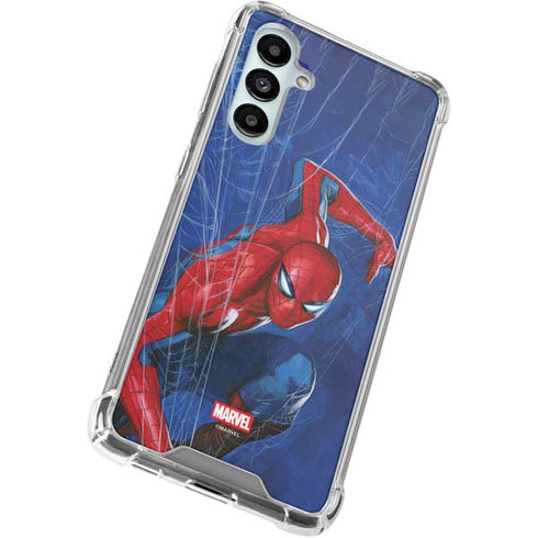 Marvel Spiderman World of Webs Galaxy A16 5G Clear Case