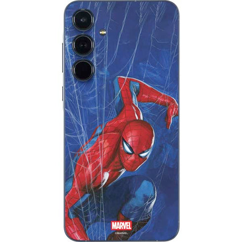 Marvel Spiderman World of Webs Galaxy A35 5G Skin
