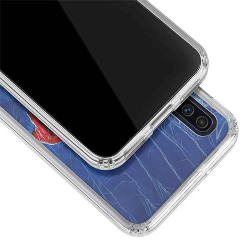 Marvel Spiderman World of Webs Galaxy A50 Clear Case