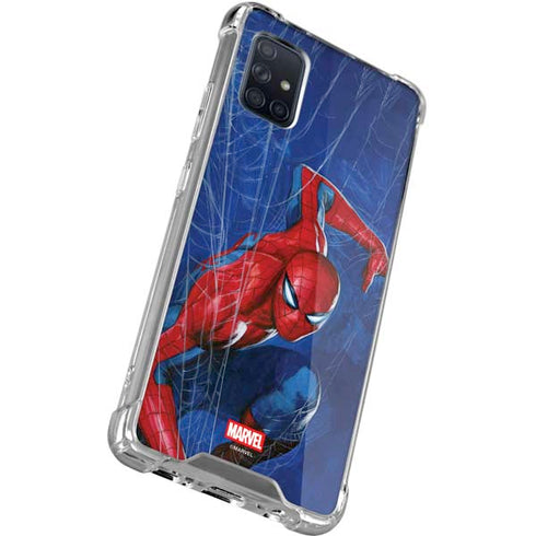 Marvel Spiderman World of Webs Galaxy A51 5G Clear Case