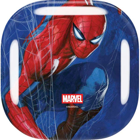 Marvel Spiderman World of Webs Galaxy Buds Live Skin