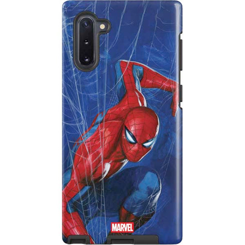 Marvel Spiderman World of Webs Galaxy Note 10 Pro Case