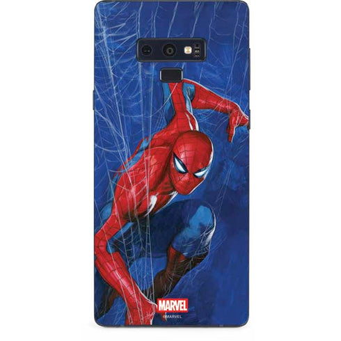 Marvel Spiderman World of Webs Galaxy Note 9 Skin