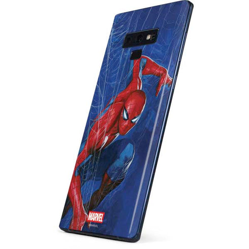 Marvel Spiderman World of Webs Galaxy Note 9 Skin