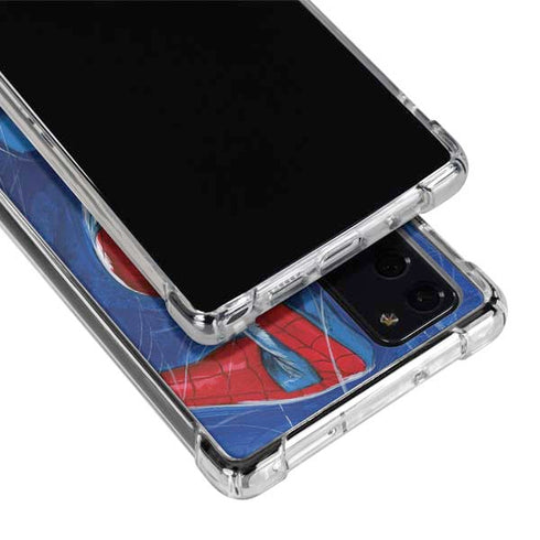 Marvel Spiderman World of Webs Galaxy Note20 5G Clear Case