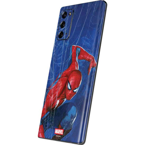Marvel Spiderman World of Webs Galaxy Note20 5G Skin
