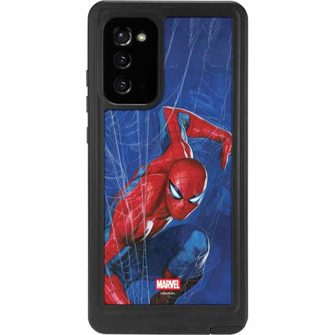 Marvel Spiderman World of Webs Galaxy Note20 5G Waterproof Case