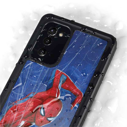 Marvel Spiderman World of Webs Galaxy Note20 5G Waterproof Case