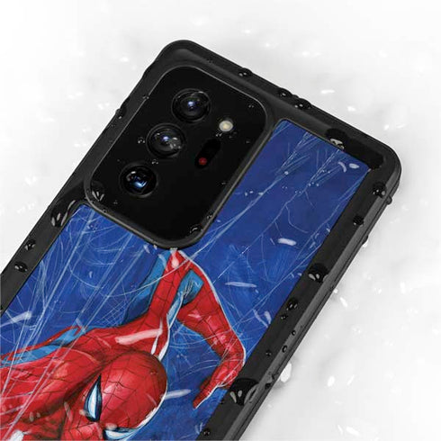 Marvel Spiderman World of Webs Galaxy Note20 Ultra 5G Waterproof Case