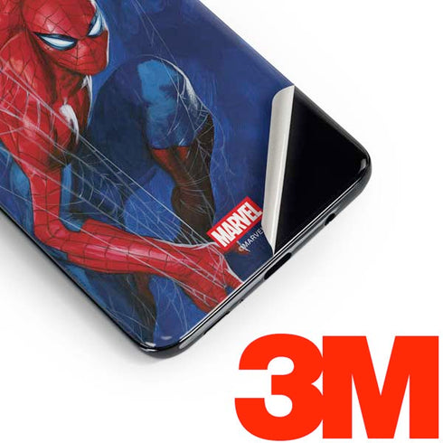 Marvel Spiderman World of Webs Galaxy S10 Skin