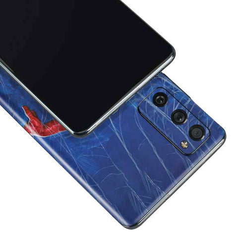 Marvel Spiderman World of Webs Galaxy S20 Fan Edition Skin