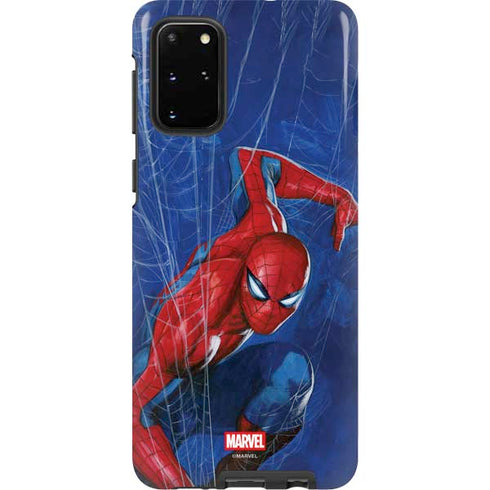 Marvel Spiderman World of Webs Galaxy S20 Plus Pro Case