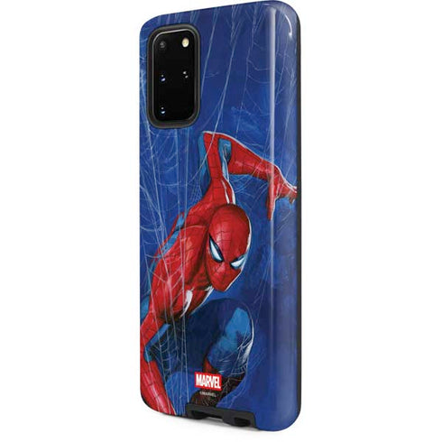 Marvel Spiderman World of Webs Galaxy S20 Plus Pro Case